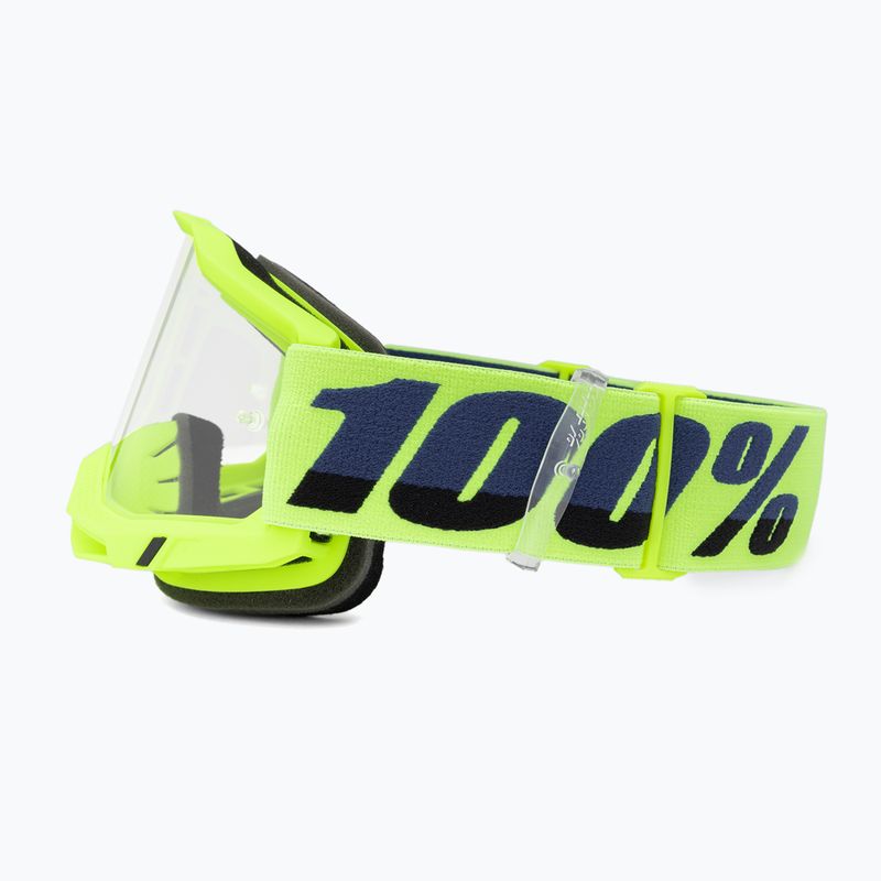 Gogle rowerowe 100% Accuri 2 yellow/clear 4