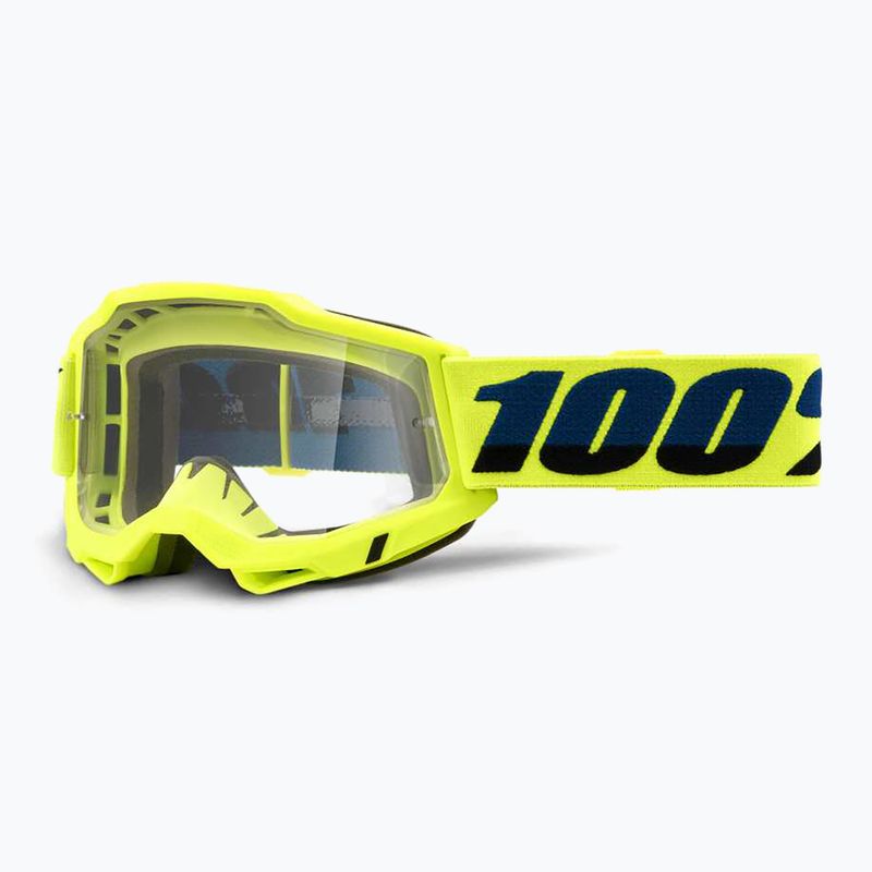 Gogle rowerowe 100% Accuri 2 yellow/clear 5