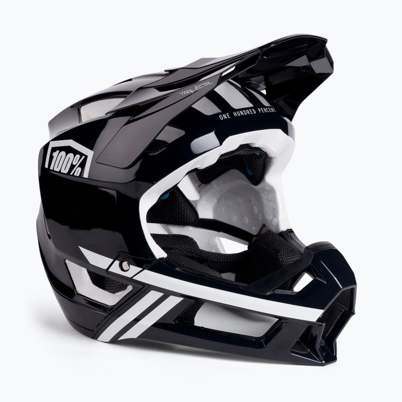 Kask rowerowy 100% Trajecta w/Fidlock black white