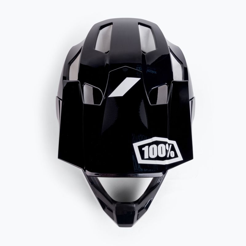 Kask rowerowy 100% Trajecta w/Fidlock black white 6