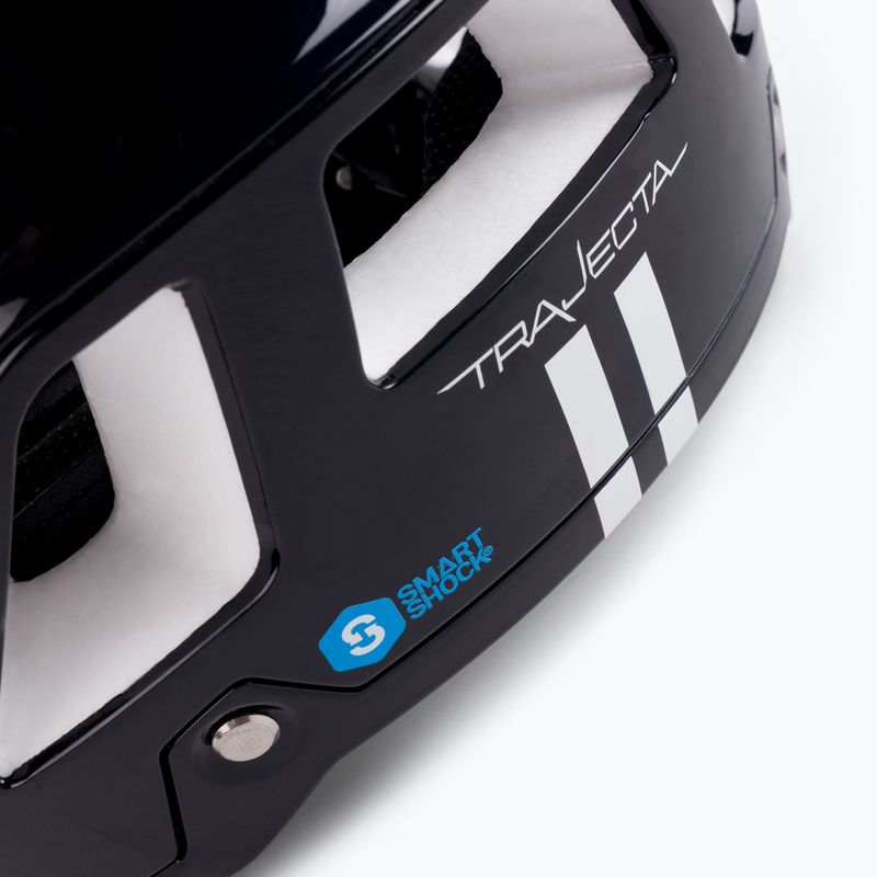 Kask rowerowy 100% Trajecta w/Fidlock black white 7