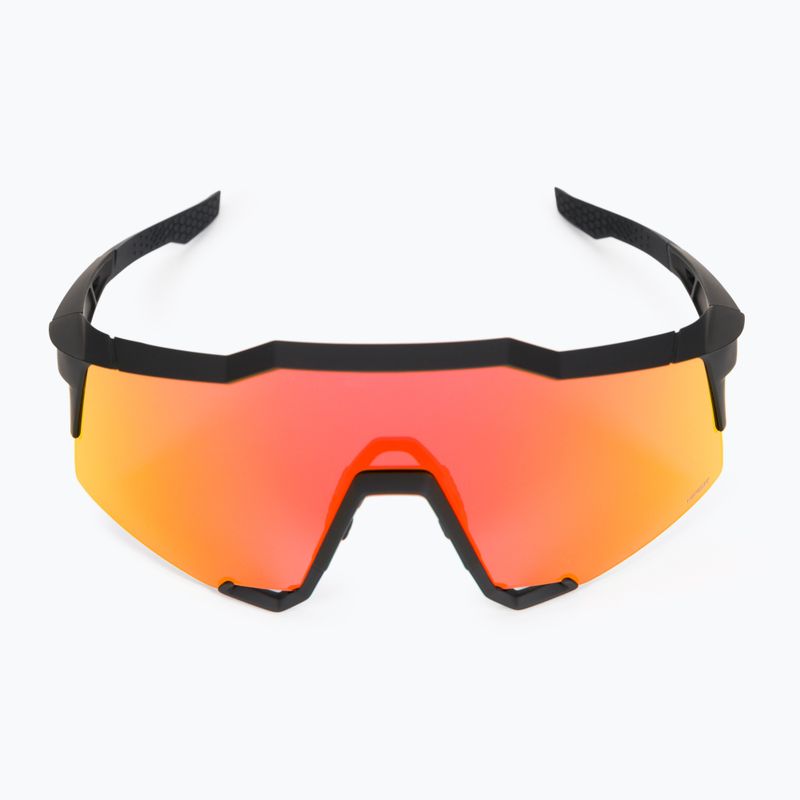 Okulary przeciwsłoneczne 100% Speedcraft soft tact black/hiper red 3