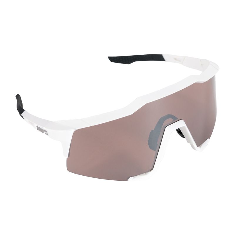 Okulary przeciwsłoneczne 100% Speedcraft matte white/hiper silver