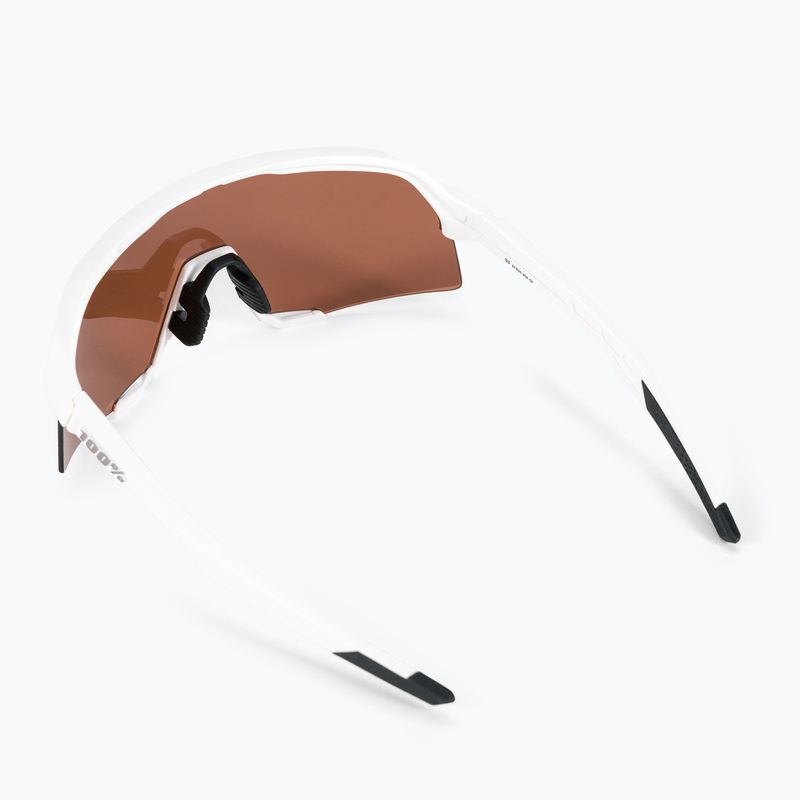 Okulary przeciwsłoneczne 100% S3 matte white/hiper silver 2