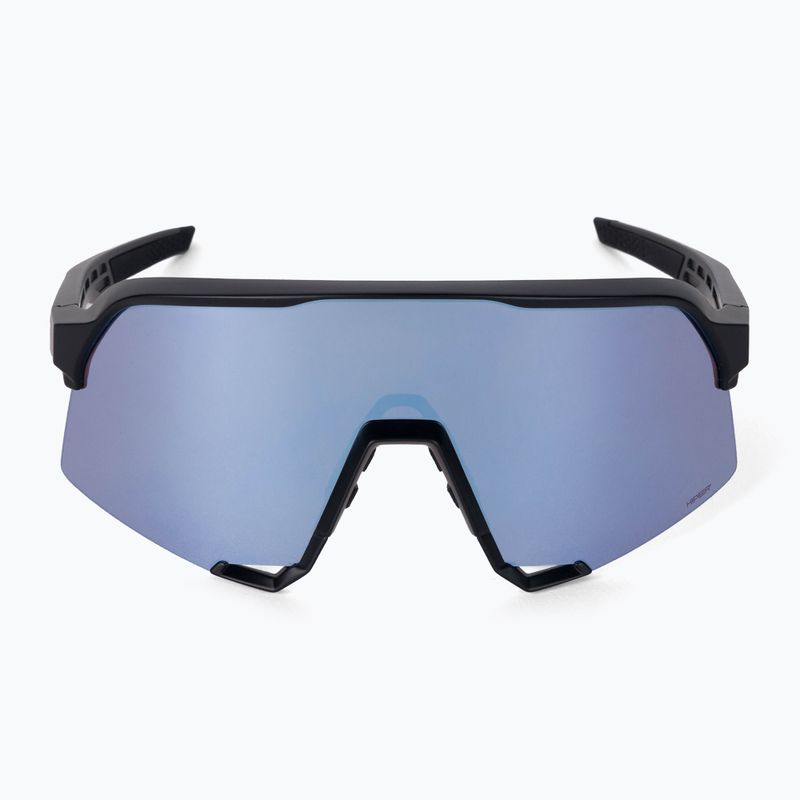 Okulary przeciwsłoneczne 100% S3 matte black/hiper blue 3