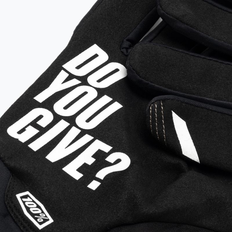 Rękawiczki rowerowe 100% Brisker black 4