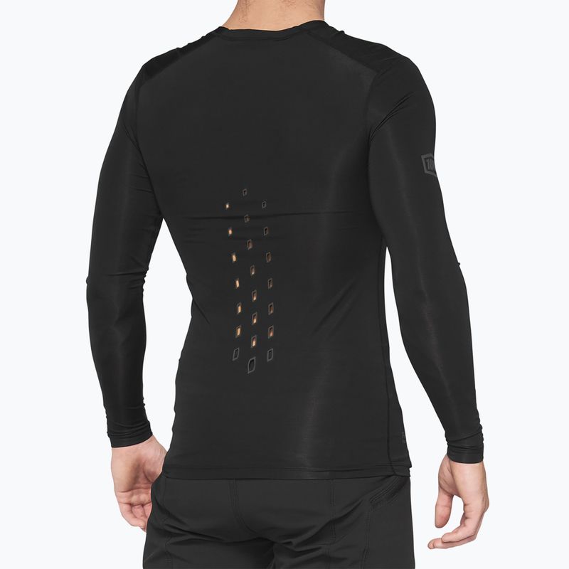 Longsleeve rowerowy męski 100% R-Core Concept black 3