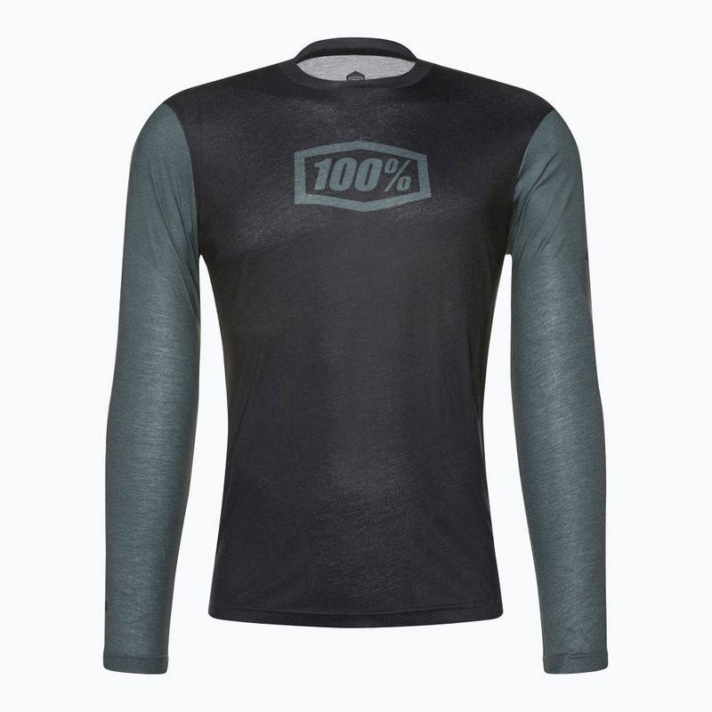 Longsleeve rowerowy męski 100% Airmatic black 3