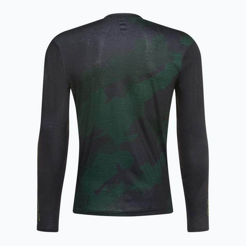 Longsleeve rowerowy męski 100% Airmatic LE black camo 4