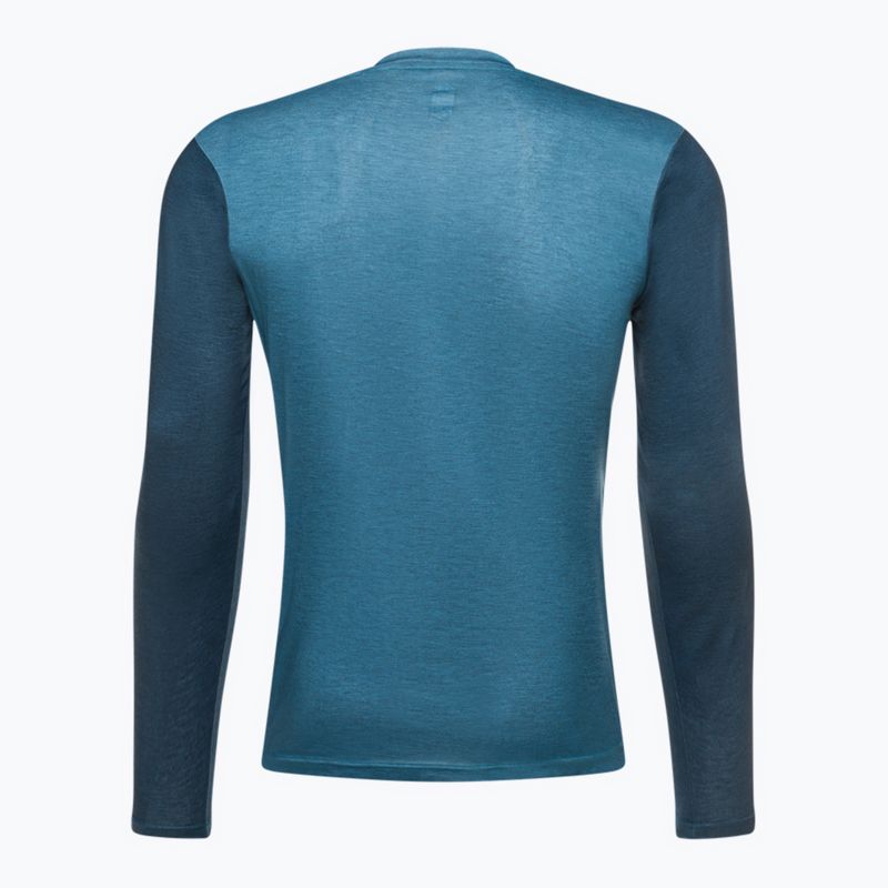 Longsleeve rowerowy męski 100% Airmatic slate blue 4