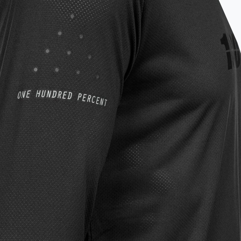 Longsleeve rowerowy męski 100% Ridecamp black/charcoral 5