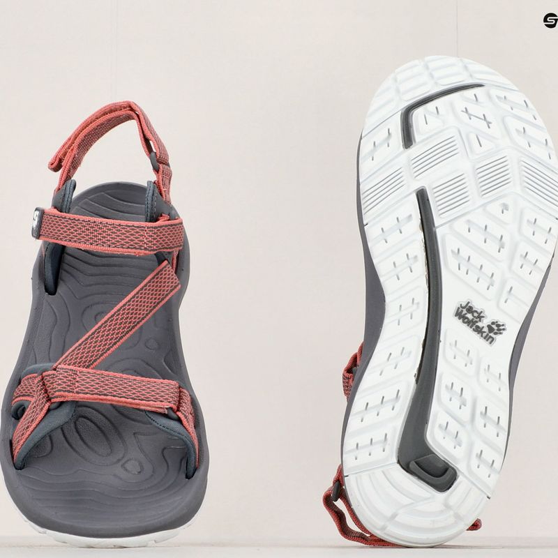 Sandały damskie Jack Wolfskin Lakewood Ride rose quartz 9