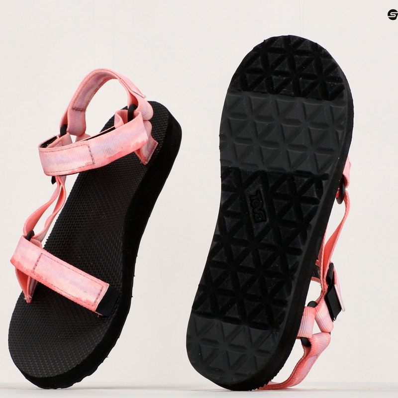 Sandały damskie Teva Original Universal Tie-Dye sorbet pink 9