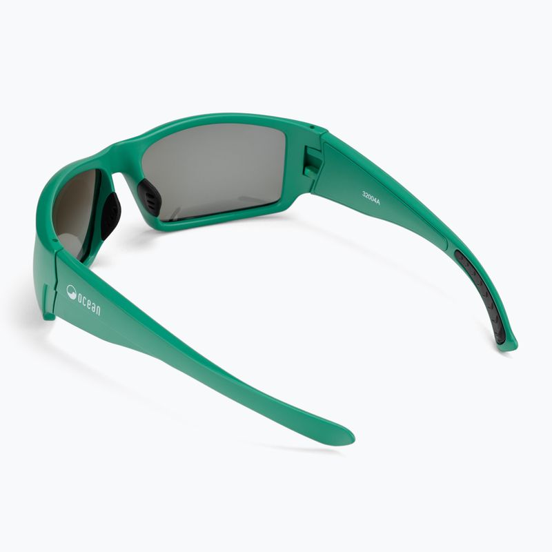 Okulary przeciwsłoneczne Ocean Sunglasses Aruba matte green/smoke 2