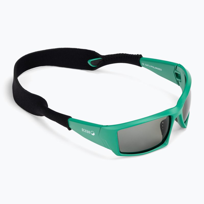 Okulary przeciwsłoneczne Ocean Sunglasses Aruba matte green/smoke 6