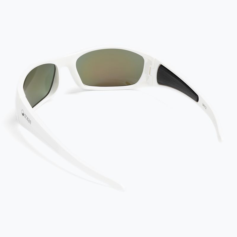 Okulary przeciwsłoneczne Ocean Sunglasses Bermuda shiny white/revo blue 2