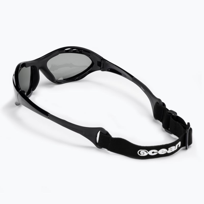 Okulary przeciwsłoneczne Ocean Sunglasses Cumbuco shiny black/smoke 2