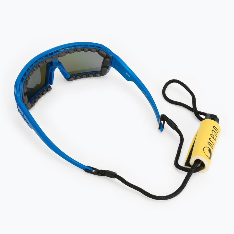 Okulary przeciwsłoneczne Ocean Sunglasses Chameleon matte blue/revo blue 2