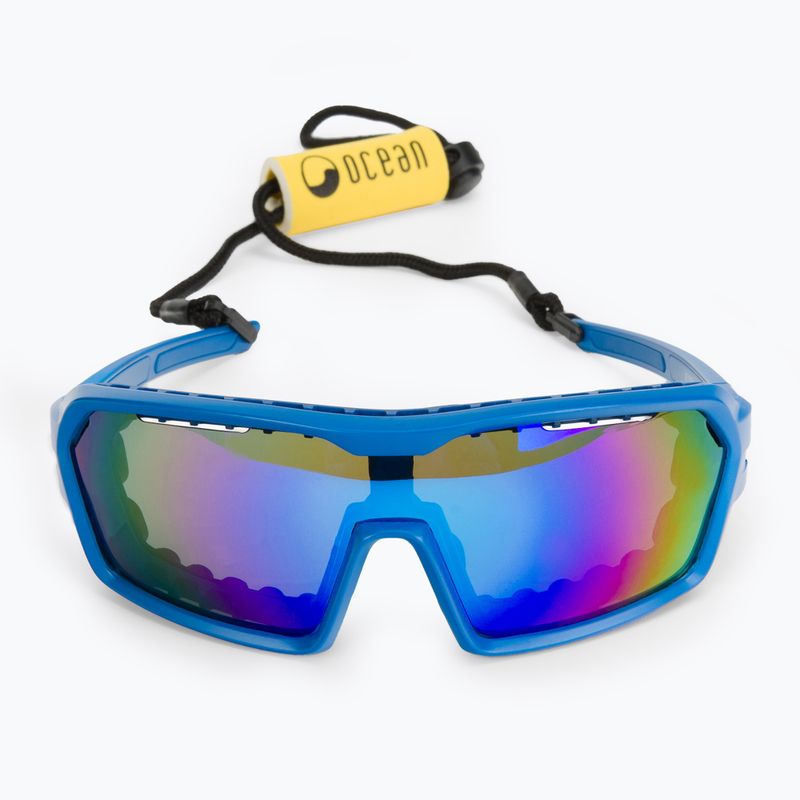 Okulary przeciwsłoneczne Ocean Sunglasses Chameleon matte blue/revo blue 3
