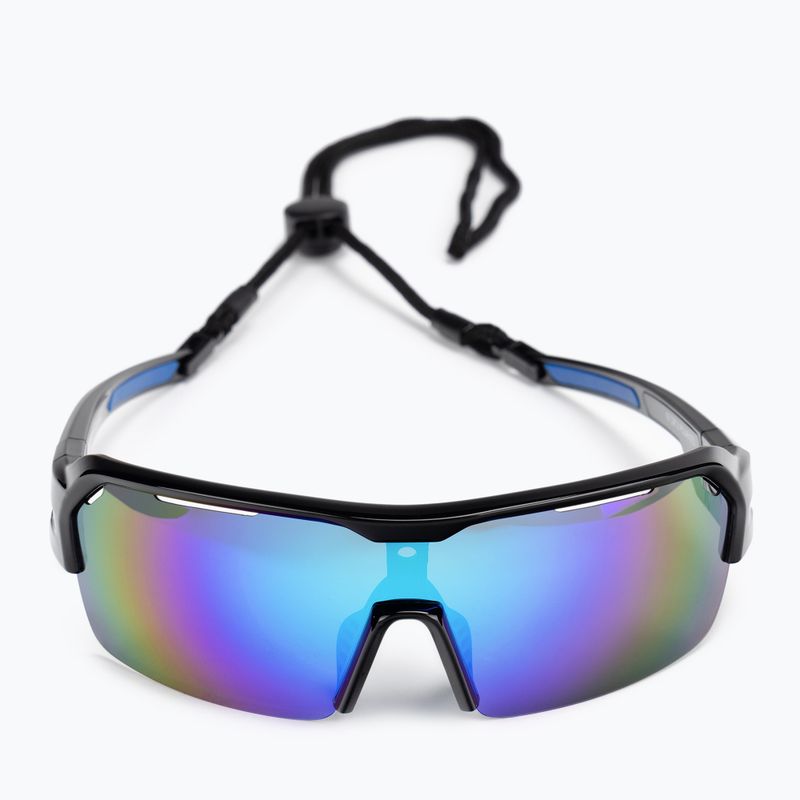 Okulary przeciwsłoneczne Ocean Sunglasses Race shinny black/revo blue/blue 3