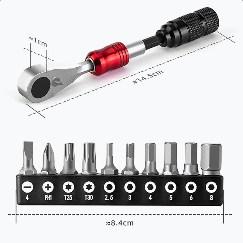 Klucz rowerowy Rockbros 43210049001 Repair Tool 10in1 11