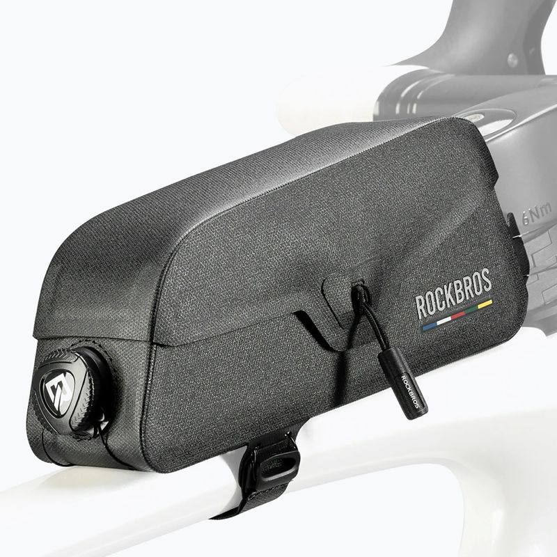 Torba rowerowa na ramę Rockbros 30120123001 Road to Sky Frame Bag Magnetic S black 2