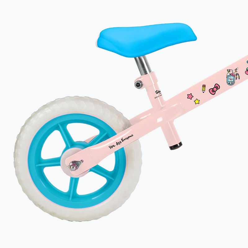 Rowerek biegowy Toimsa Hello Kitty 10" pink/blue 4