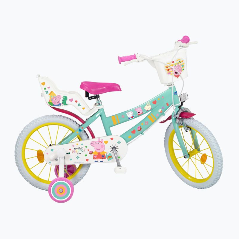 Rower dziecięcy Toimsa 16" Peppa Pig green