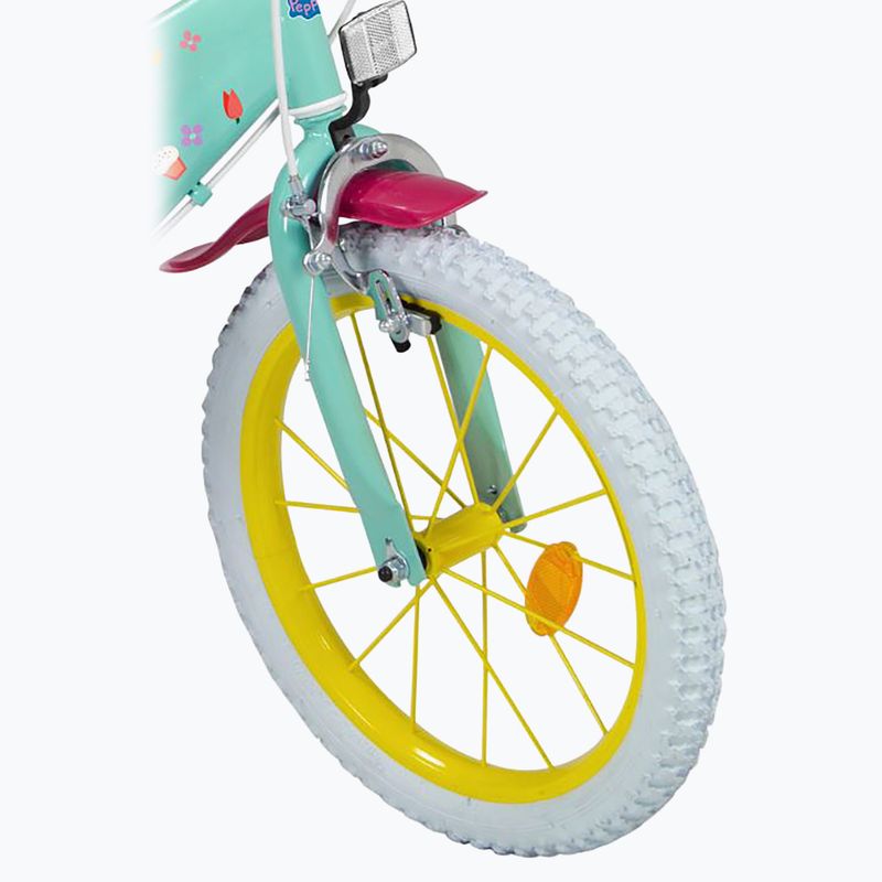 Rower dziecięcy Toimsa 16" Peppa Pig green 4