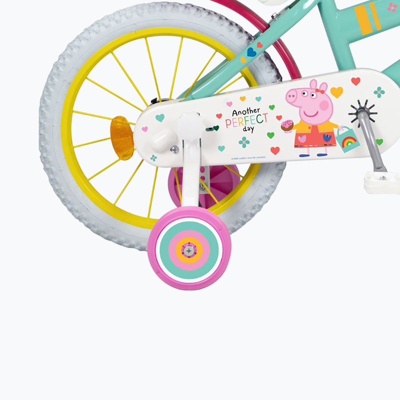 Rower dziecięcy Toimsa 16" Peppa Pig green 5