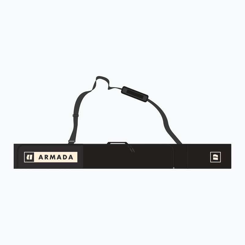 Pokrowiec na narty Armada Stibbs Double Ski Bag black/afterglow