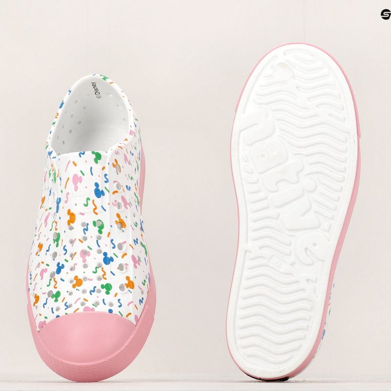 Buty dziecięce Native NA12112001 Jefferson Print Disney Jr shell white/princess pink/pastel white confetti 16