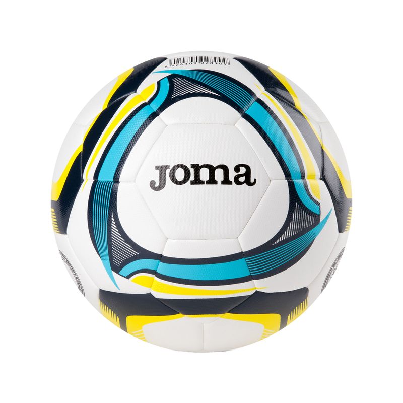 Piłka do piłki nożnej Joma Light Hybrid white/royal rozmiar 5