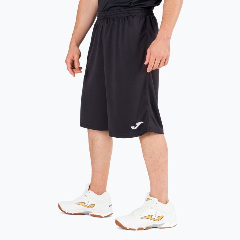 Spodenki koszykarskie męskie Joma Nobel Long black 2