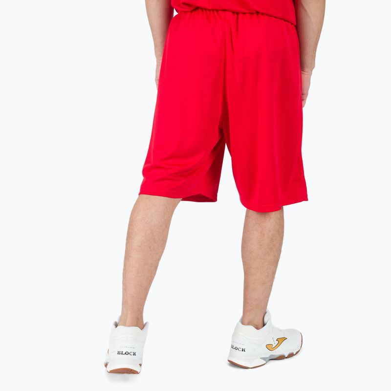 Spodenki koszykarskie męskie Joma Nobel Long red 2