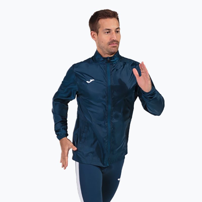 Kurtka do biegania męska Joma Elite VII Windbreaker dark navy 5