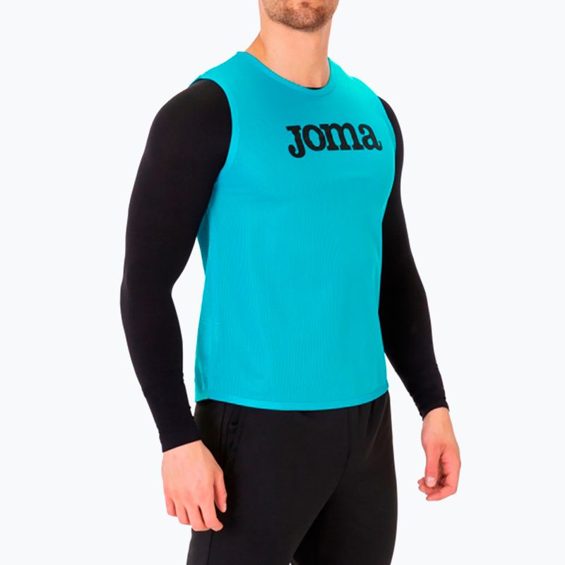 Znacznik piłkarski Joma Training Bib fluor turquoise 3