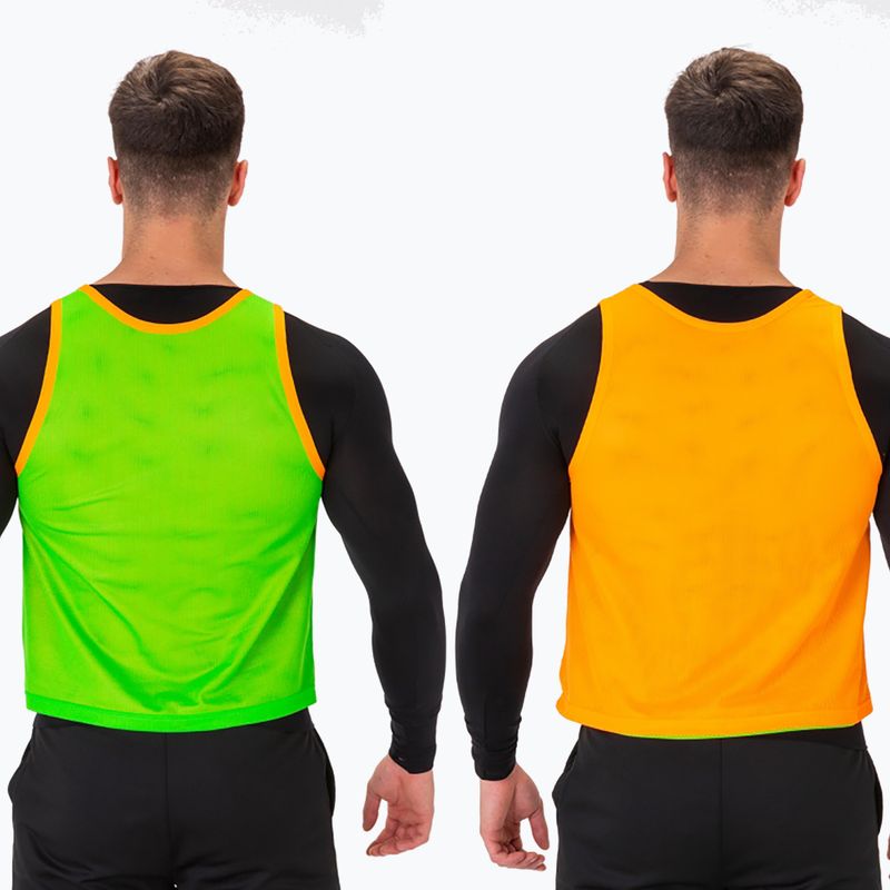 Znacznik piłkarski Joma Reversible Training Bib fluor orange/fluor green 4