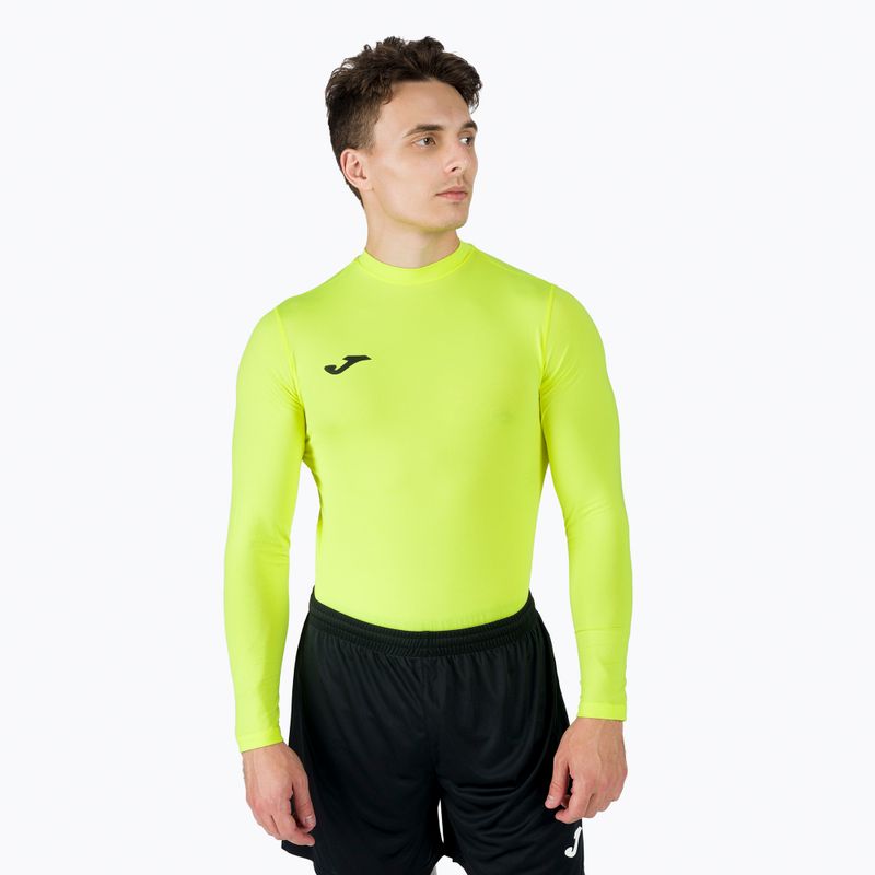 Longsleeve termoaktywny Joma Brama Academy fluor yellow 2