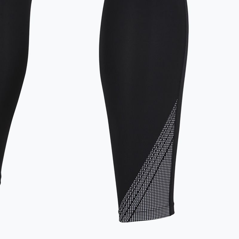 Legginsy do biegania męskie Joma Running Night Long Tights black 4