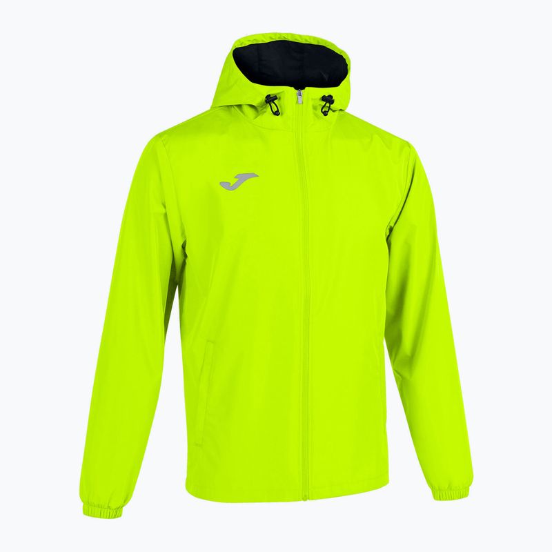 Kurtka do biegania męska Joma Elite VIII Raincoat yellow 4