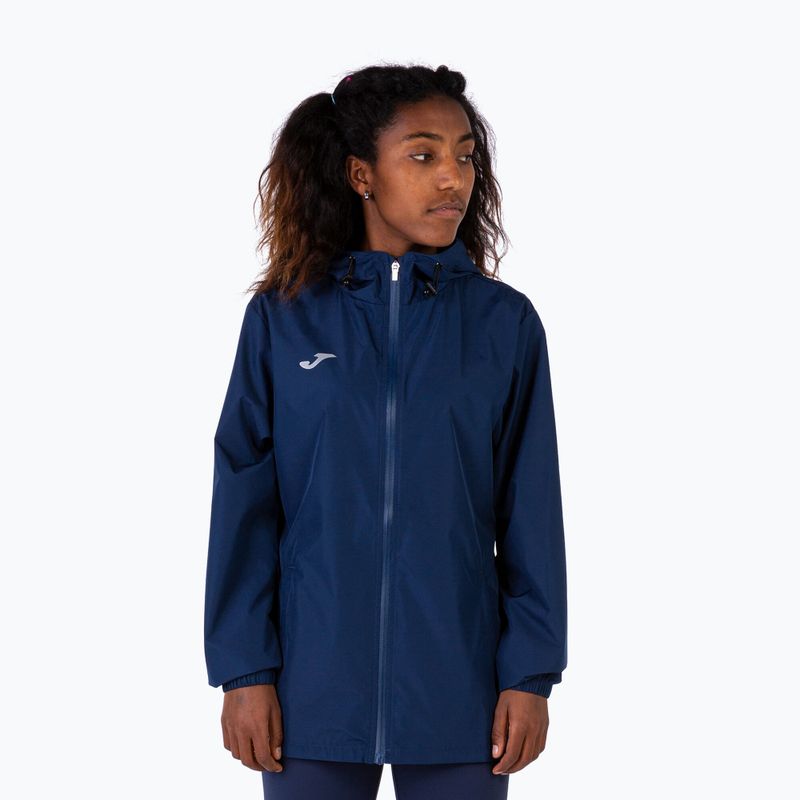 Kurtka do biegania damska Joma Elite VIII Raincoat navy 3