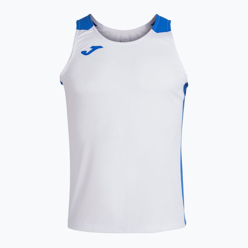 Koszulka do biegania męska Joma Record II white/royal 8