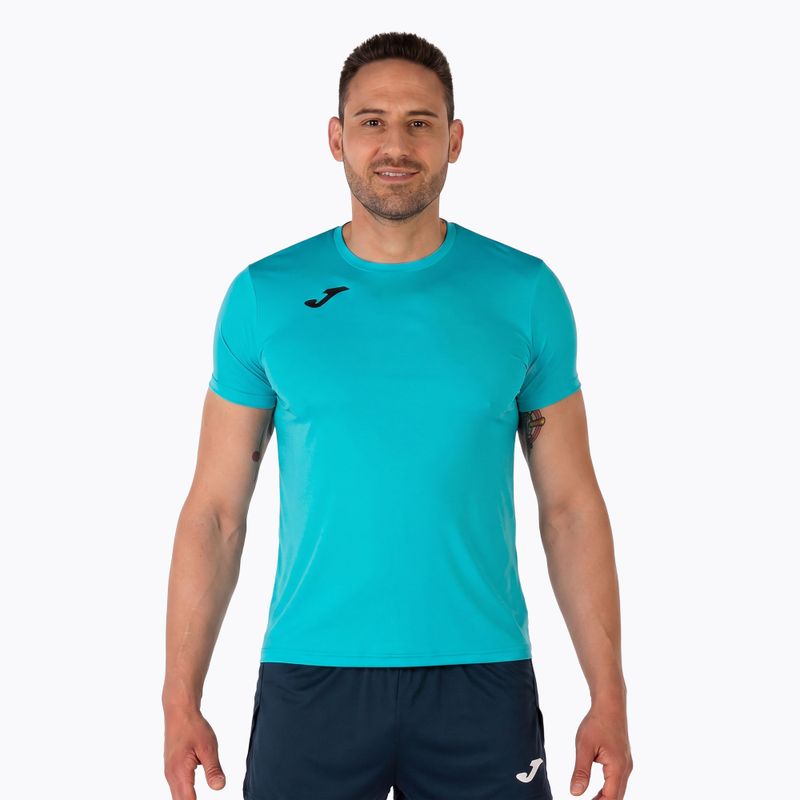 Koszulka do biegania męska Joma Record II fluor turquoise 12