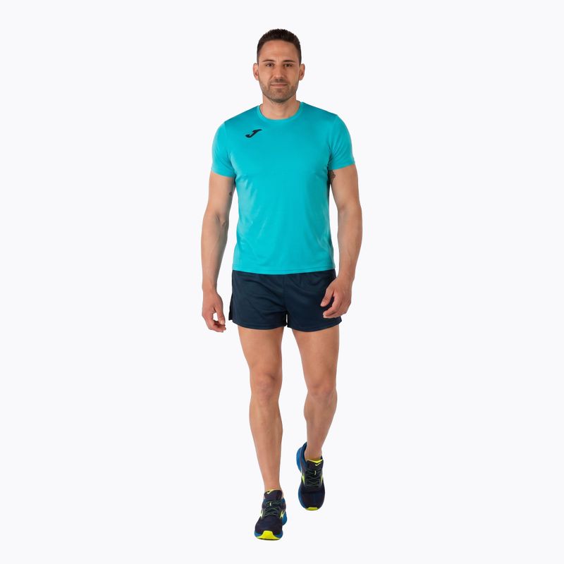 Koszulka do biegania męska Joma Record II fluor turquoise 13