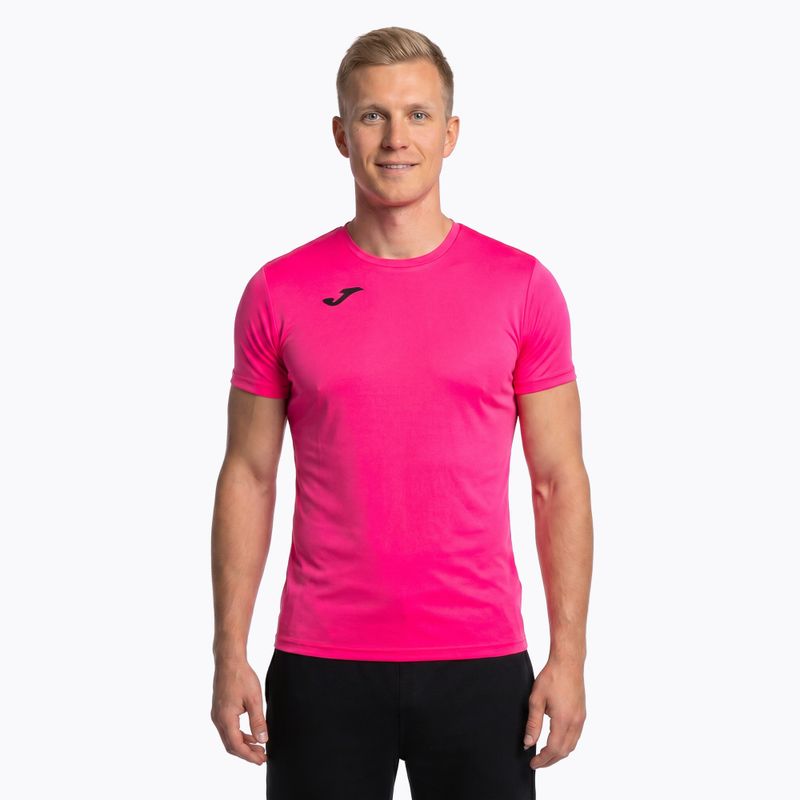 Koszulka do biegania męska Joma Record II fluor pink 11