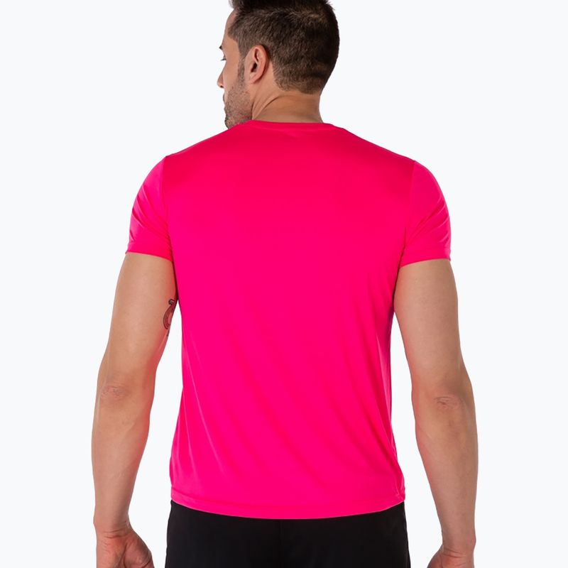 Koszulka do biegania męska Joma Record II fluor pink 2
