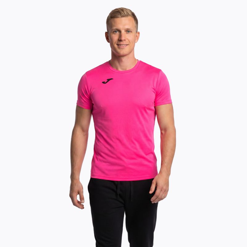 Koszulka do biegania męska Joma Record II fluor pink 12