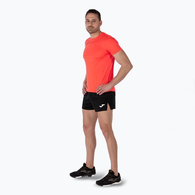 Koszulka do biegania męska Joma Record II fluor coral 4