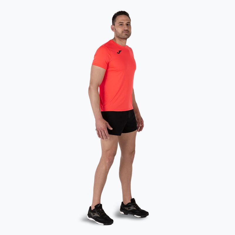 Koszulka do biegania męska Joma Record II fluor coral 5